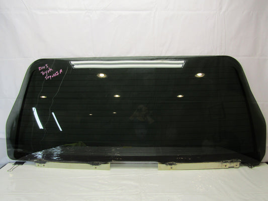 2001-2007 Toyota Sequoia Rear Hatch Tailgate Back Glass Window Tinted 681500C012