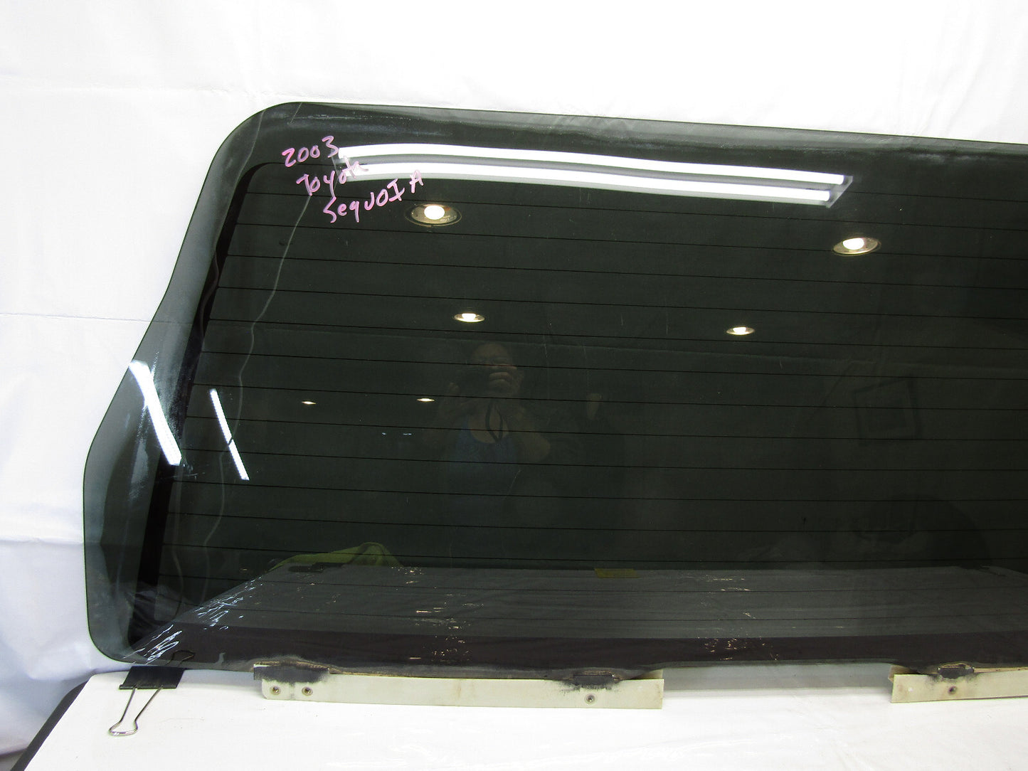 2001-2007 Toyota Sequoia Rear Hatch Tailgate Back Glass Window Tinted 681500C012