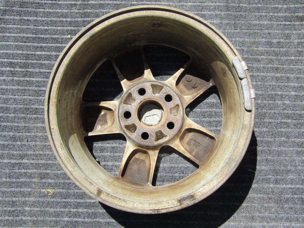 Mitsubishi Outlander 2007-2008 16X6.5 Aluminum Alloy Silver 5 Spoke 65819 OEM