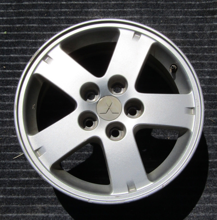 Mitsubishi Outlander 2007-2008 16X6.5 Aluminum Alloy Silver 5 Spoke 65819
