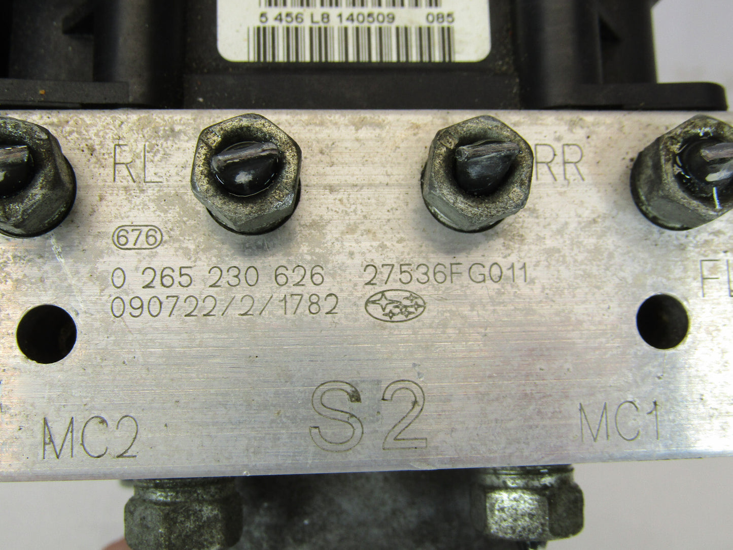 2009-2011 Subaru Impreza Control Module ABS Anti-Lock Brake Pump 27536FG011 OEM
