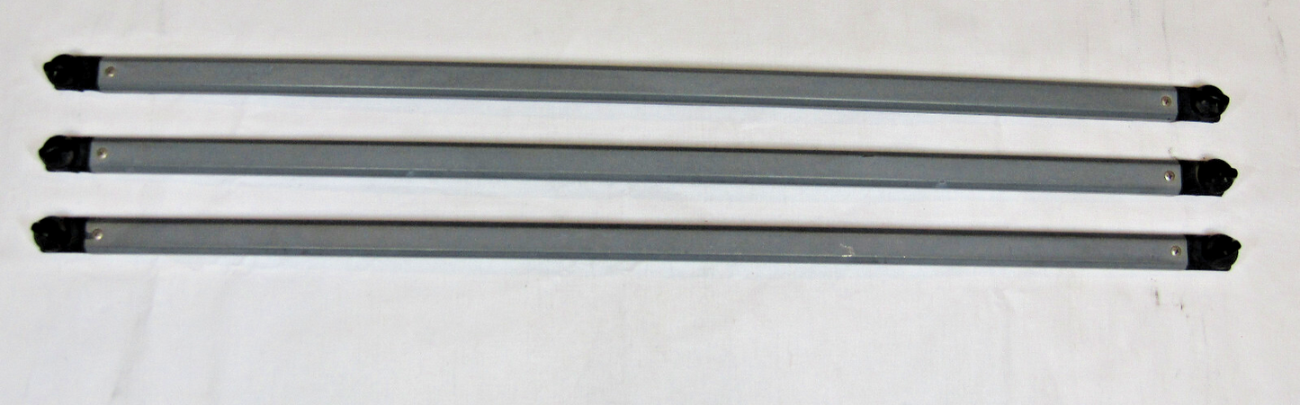 1996-2002 Toyota 4Runner 3X Roof Luggage Rack Cross Sliding Bars OEM