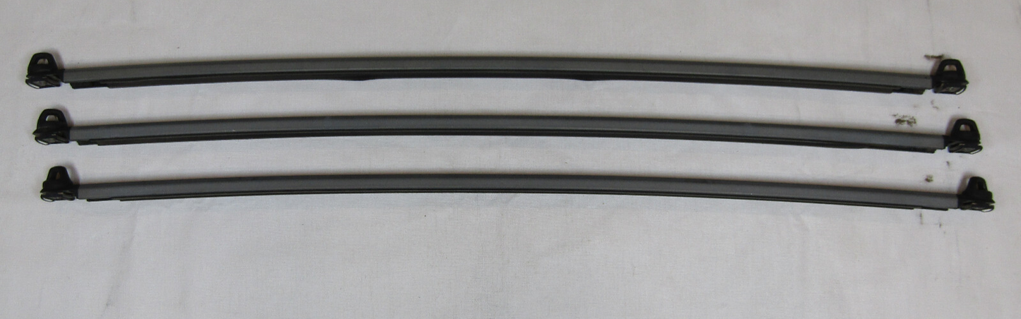 1996-2002 Toyota 4Runner 3X Roof Luggage Rack Cross Sliding Bars OEM