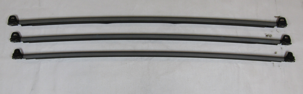 1996-2002 Toyota 4Runner 3X Roof Luggage Rack Cross Sliding Bars OEM