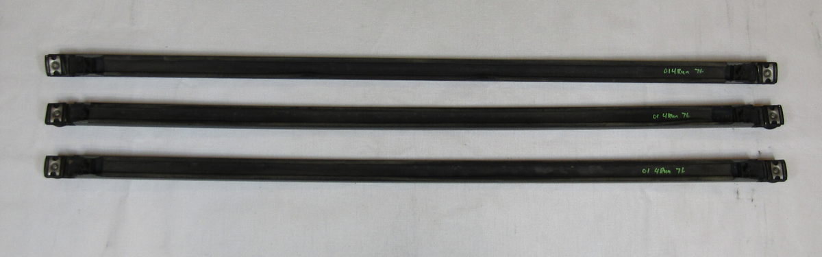 1996-2002 Toyota 4Runner 3X Roof Luggage Rack Cross Sliding Bars OEM