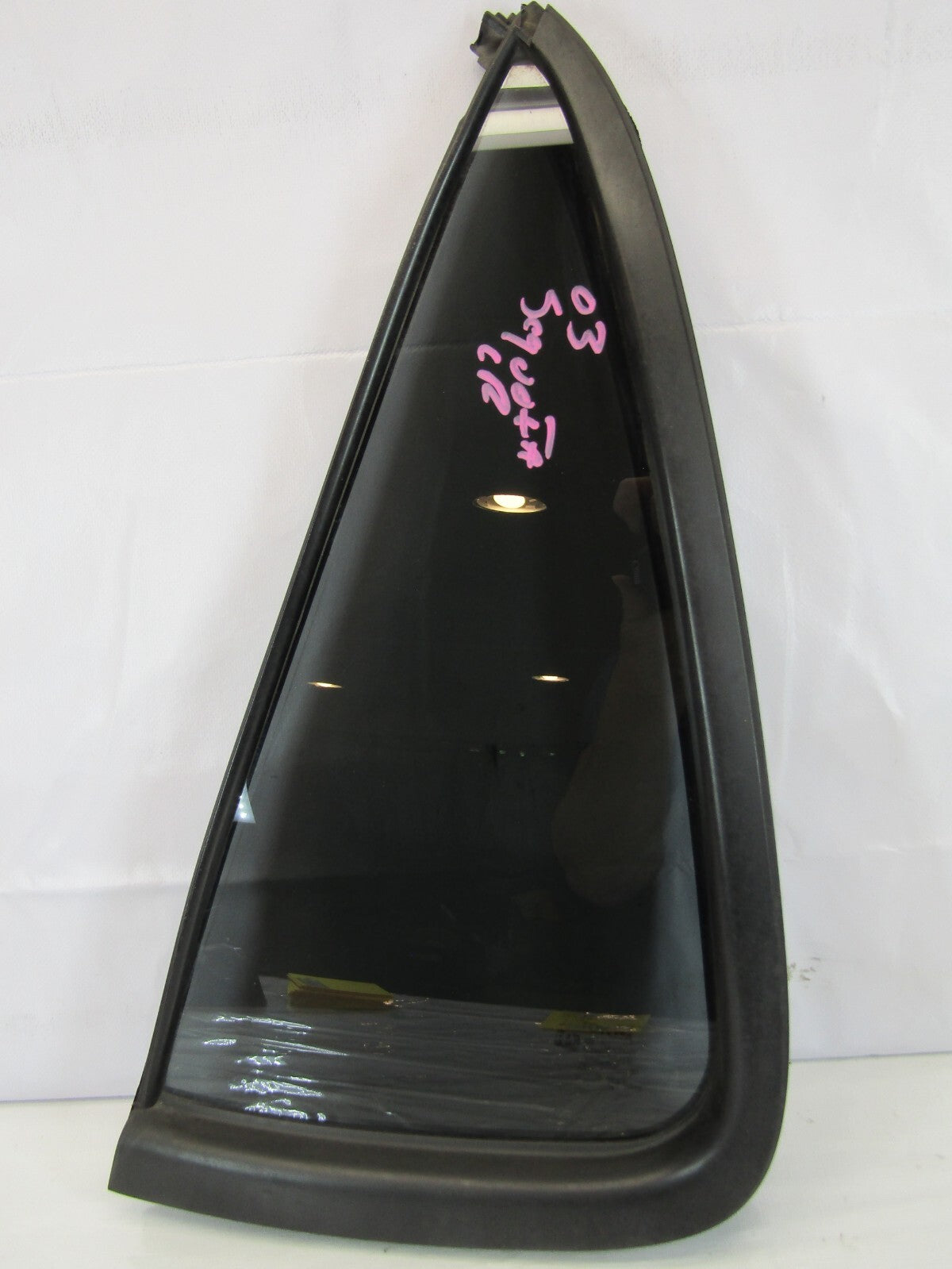 2001-2007 Toyota Sequoia Rear Left Side Window Vent Glass Quarter Panel OEM