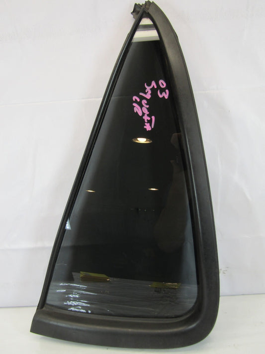2001-2007 Toyota Sequoia Rear Left Side Window Vent Glass Quarter Panel OEM