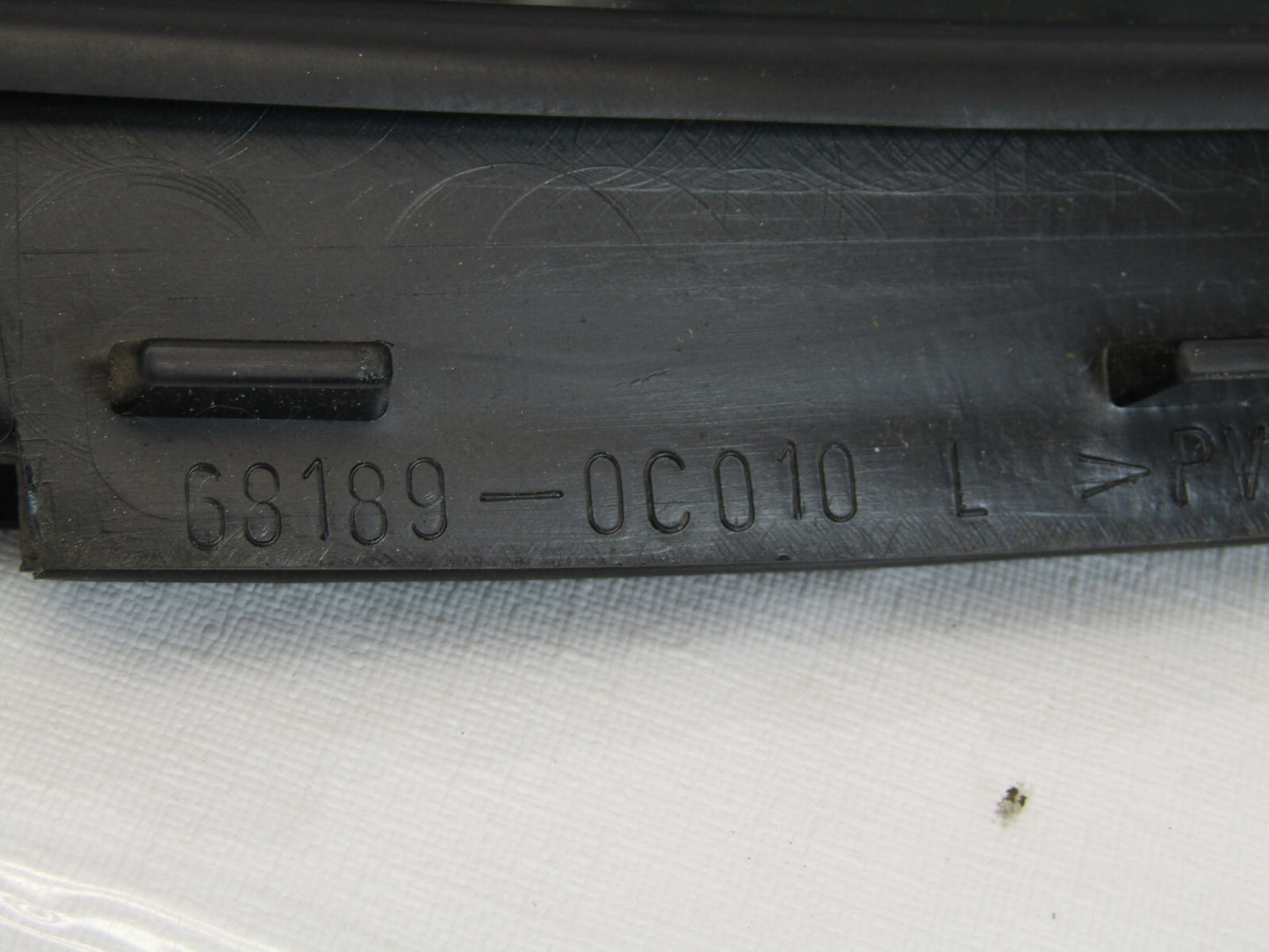 2001-2007 Toyota Sequoia Rear Left Side Window Vent Glass Quarter Panel OEM