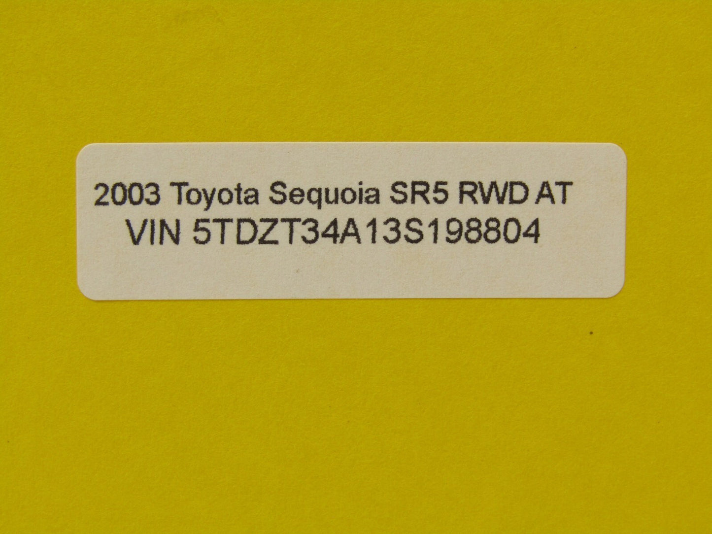 2001-2007 Toyota Sequoia Front Left Exterior Door Handle Assembly OEM