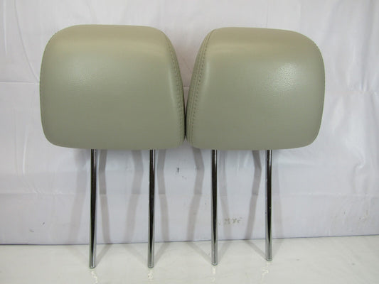 2010 Subaru Outback Front Head Rest Headrest Head Rest Set Of 2 Beige Leather OE
