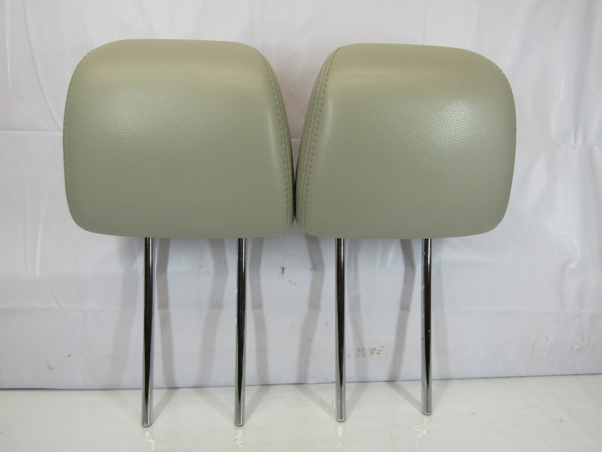 2010 Subaru Outback Front Head Rest Headrest Set Of 2 Beige OEM 64061AJ00AWJ