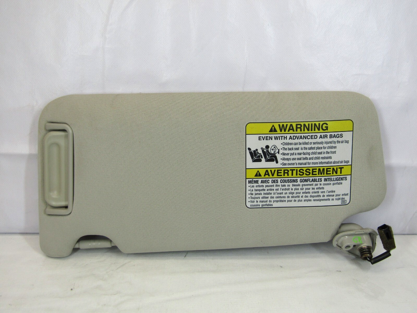 2010-2013 Subaru Outback Sun Visor Right Tan 92011AJ07AME OEM