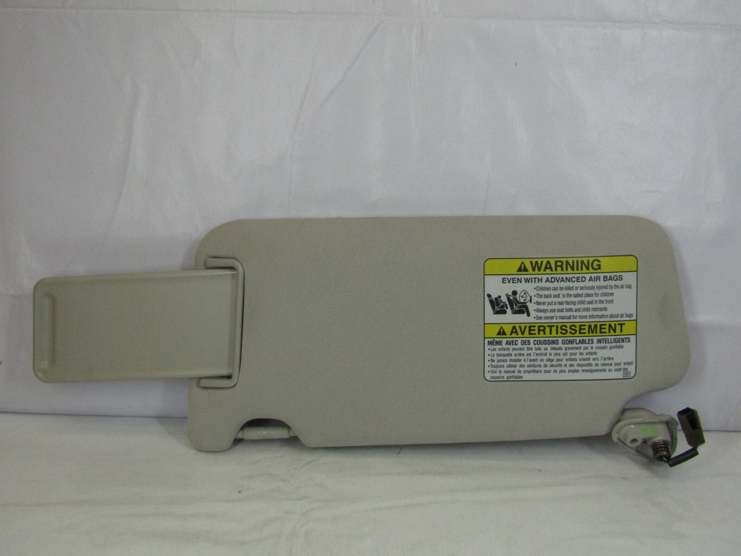 2010-2013 Subaru Outback Sun Visor Right Tan 92011AJ07AME OEM
