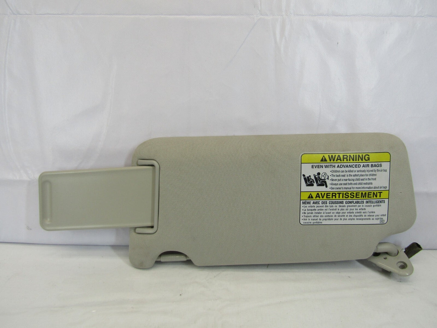 2010-2014 Subaru Outback Sun Visor Right With Mirror Gray OEM