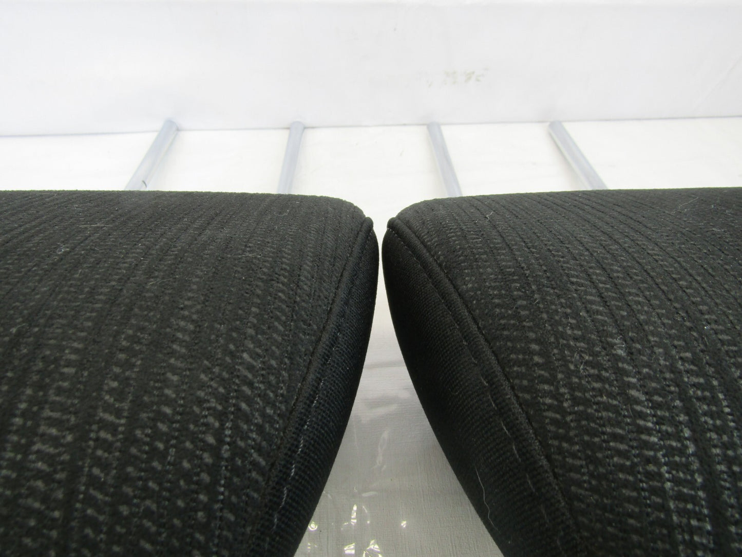 2013-2014 Subaru Outback Black Fabric Cloth Front Head Rest Headrest Set OEM