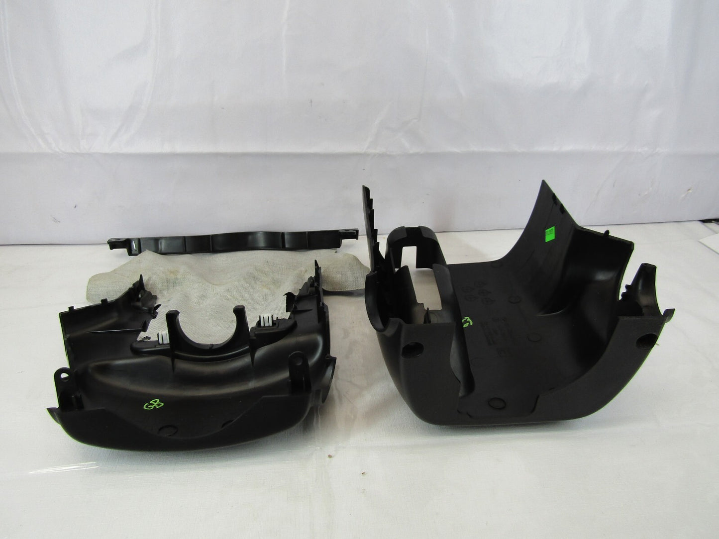 2013-2014 Subaru Outback Black Upper and Lower Steering Column Trim Cover OEM
