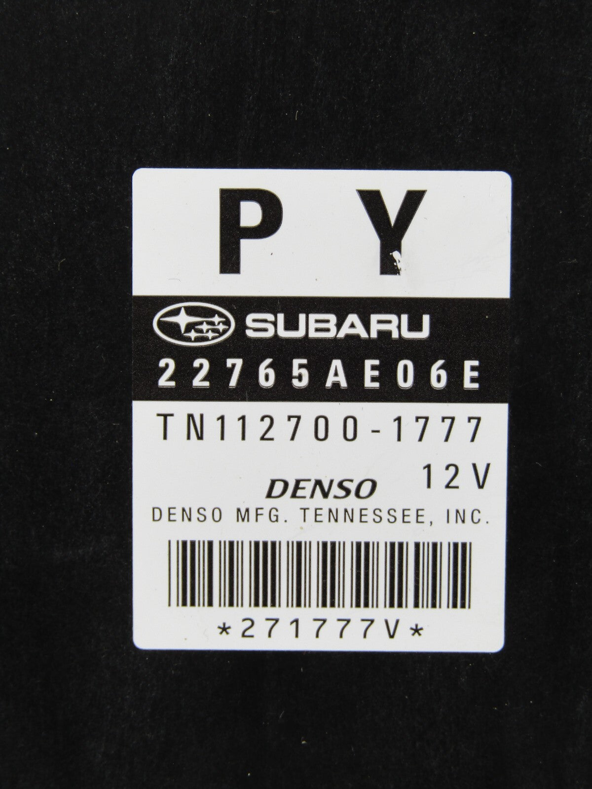 2013-2014 Subaru Outback or Legacy 2.5L CVT Engine Control Module 22765AE06E OEM