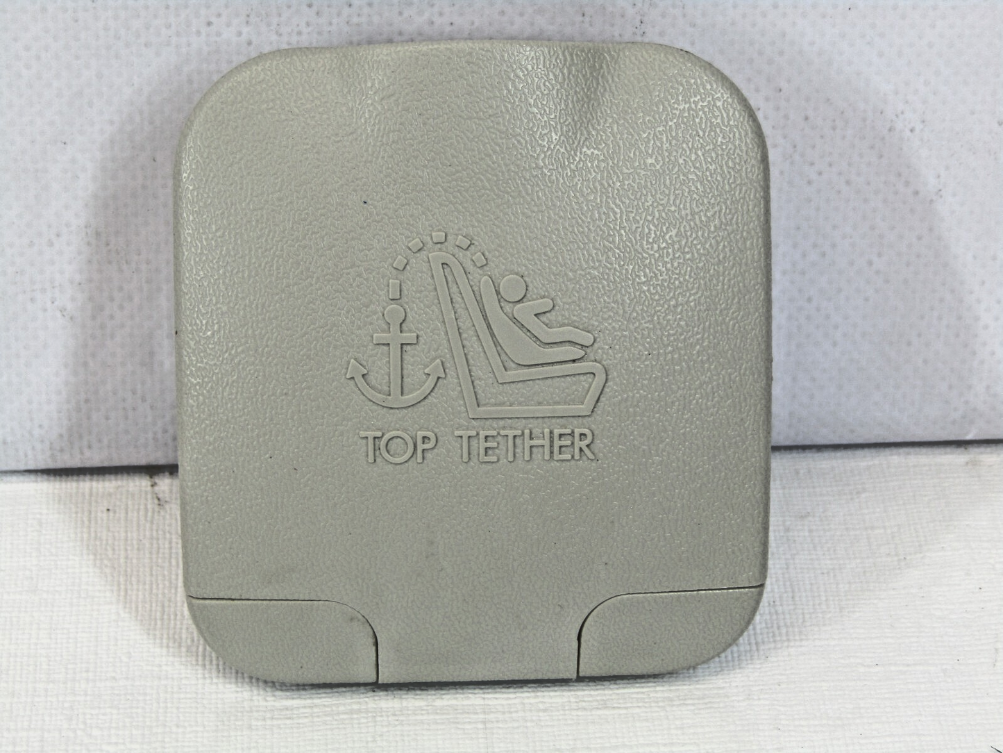 2010-2014 Subaru Outback Top Tether Anchor Hook Cap Beige Trim Cover OEM