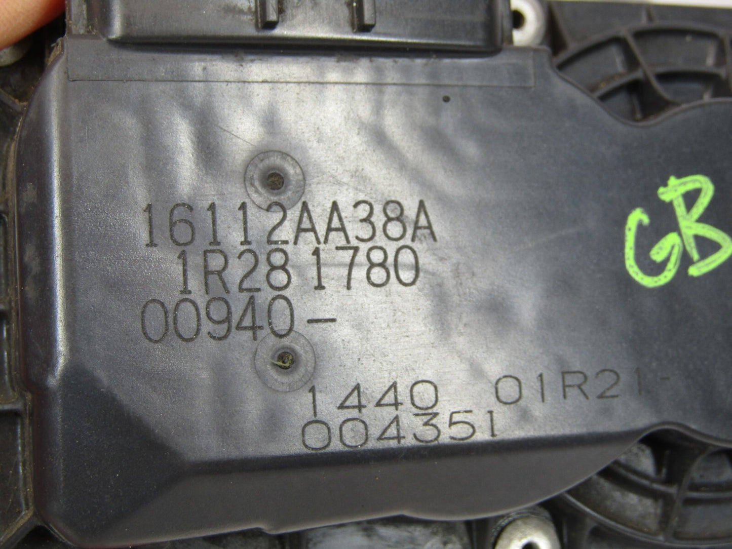 2013-2014 Subaru Outback Throttle Body Valve 16112AA38A OEM