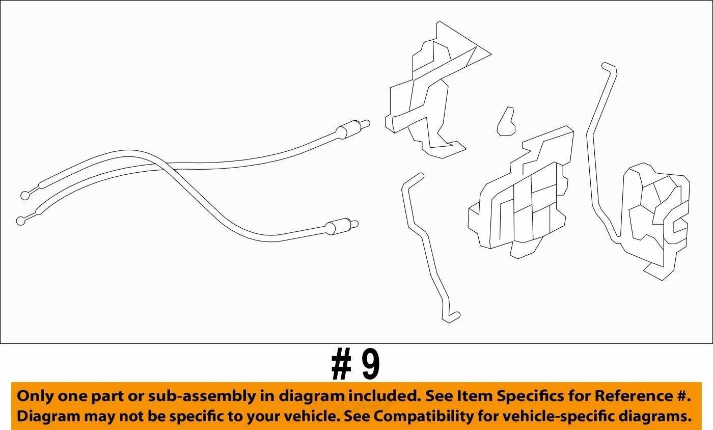 2008-2009 Subaru Impreza Front Right Door Lock Actuator OEM