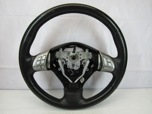 2008 Subaru Impreza Steering Wheel with Cruise Control Black and Silver OEM