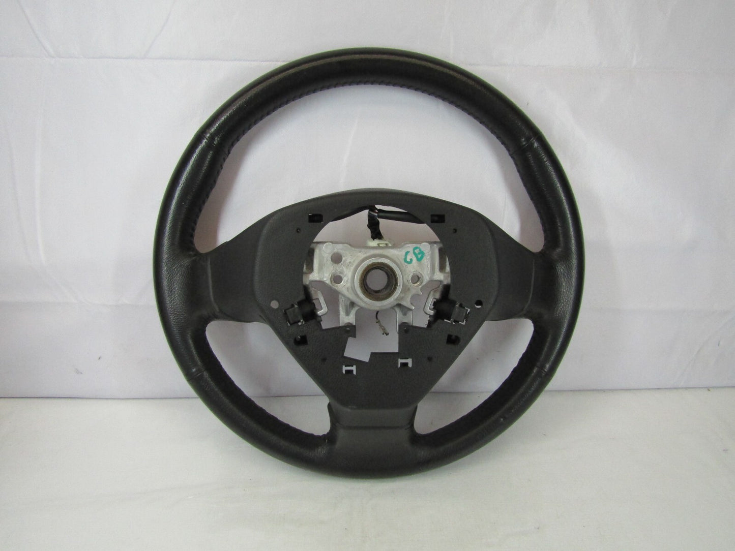 2008 Subaru Impreza Steering Wheel with Cruise Control Black and Silver OEM