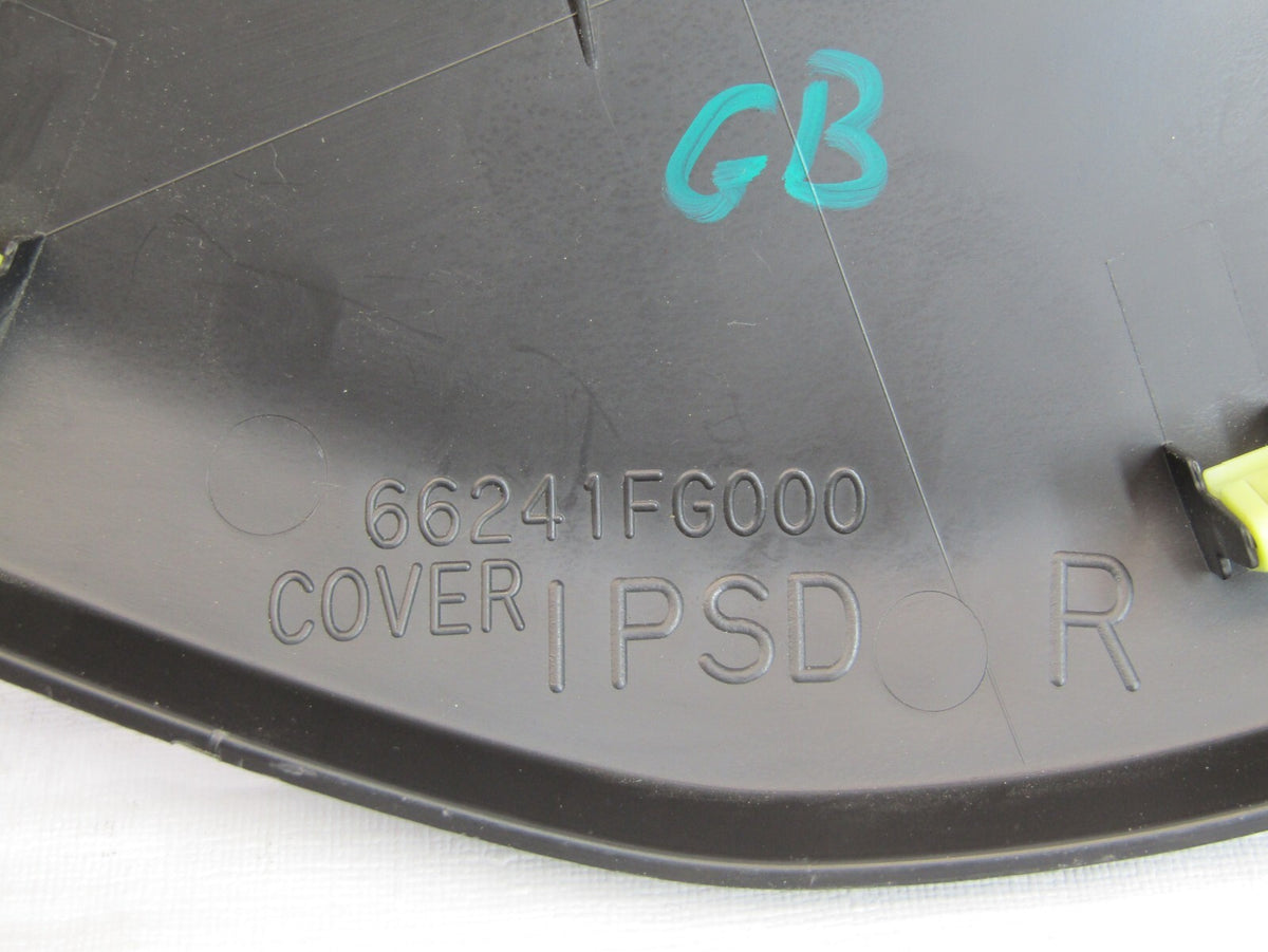 08-10 Subaru Impreza Dash Right End Cap 66241FG000 Trim Cover OEM 66241FG000