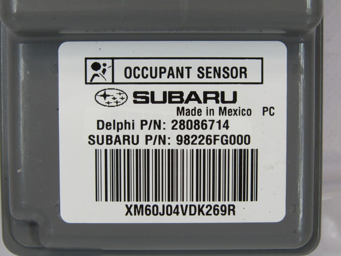 2008-2010 Subaru Impreza Right Front Seat Occupant Sensor 98226FG000 OEM