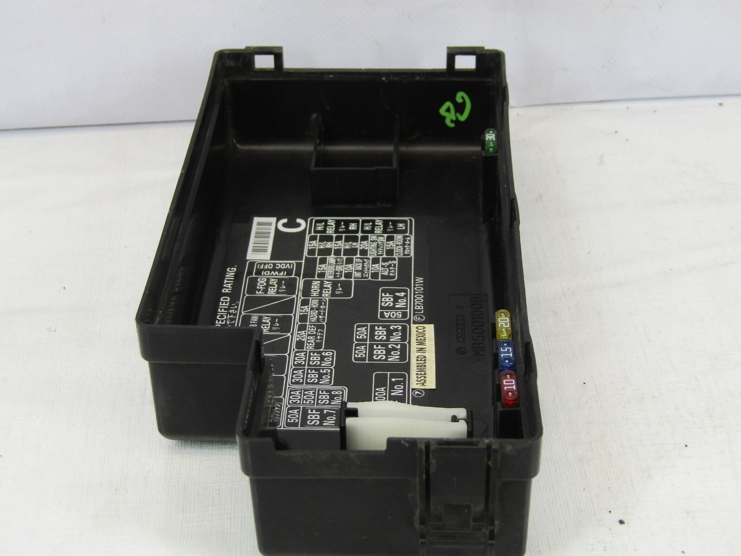 2000-2004 Subaru Legacy Outback Main Fuse Relay Box Cover Lid Trim OEM