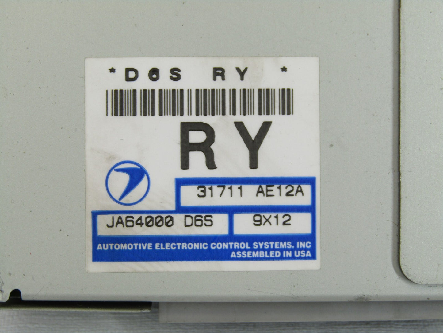 2000 Subaru Legacy Outback Automatic Transmission Control Module 31711AE12A OEM