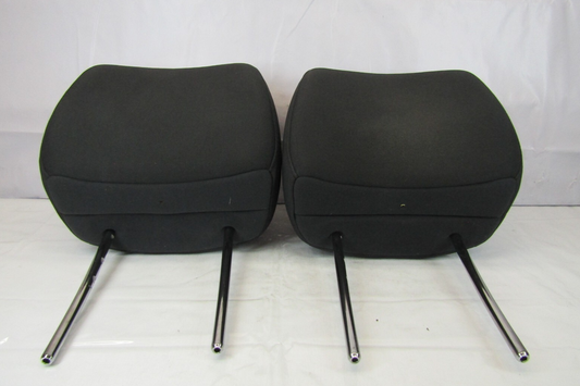 2008-2009 Subaru Outback Front Headrest Head Rest Set Black Cloth 64061AG07B OEM