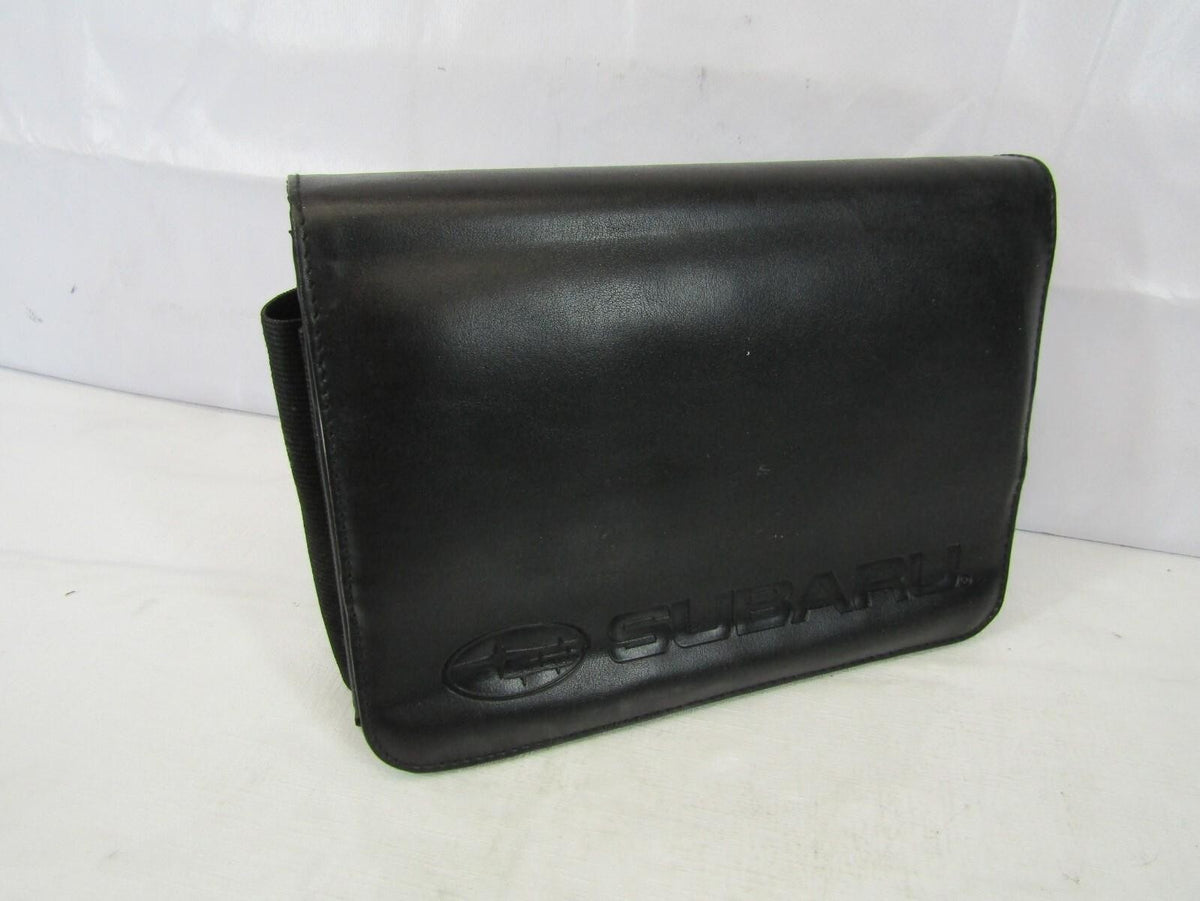 2008 Subaru Legacy Outback Owner's Manual Guide with Leather Case OEM
