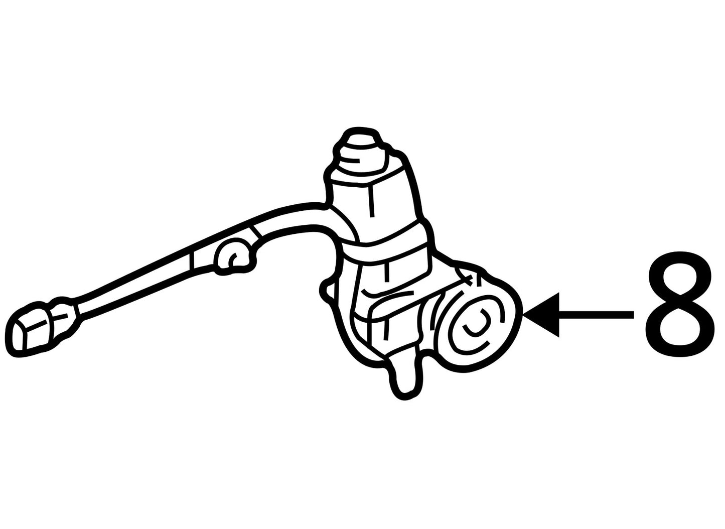 2001-2007 Toyota Sequoia Front Right Power Window Motor 85710-34030 OEM