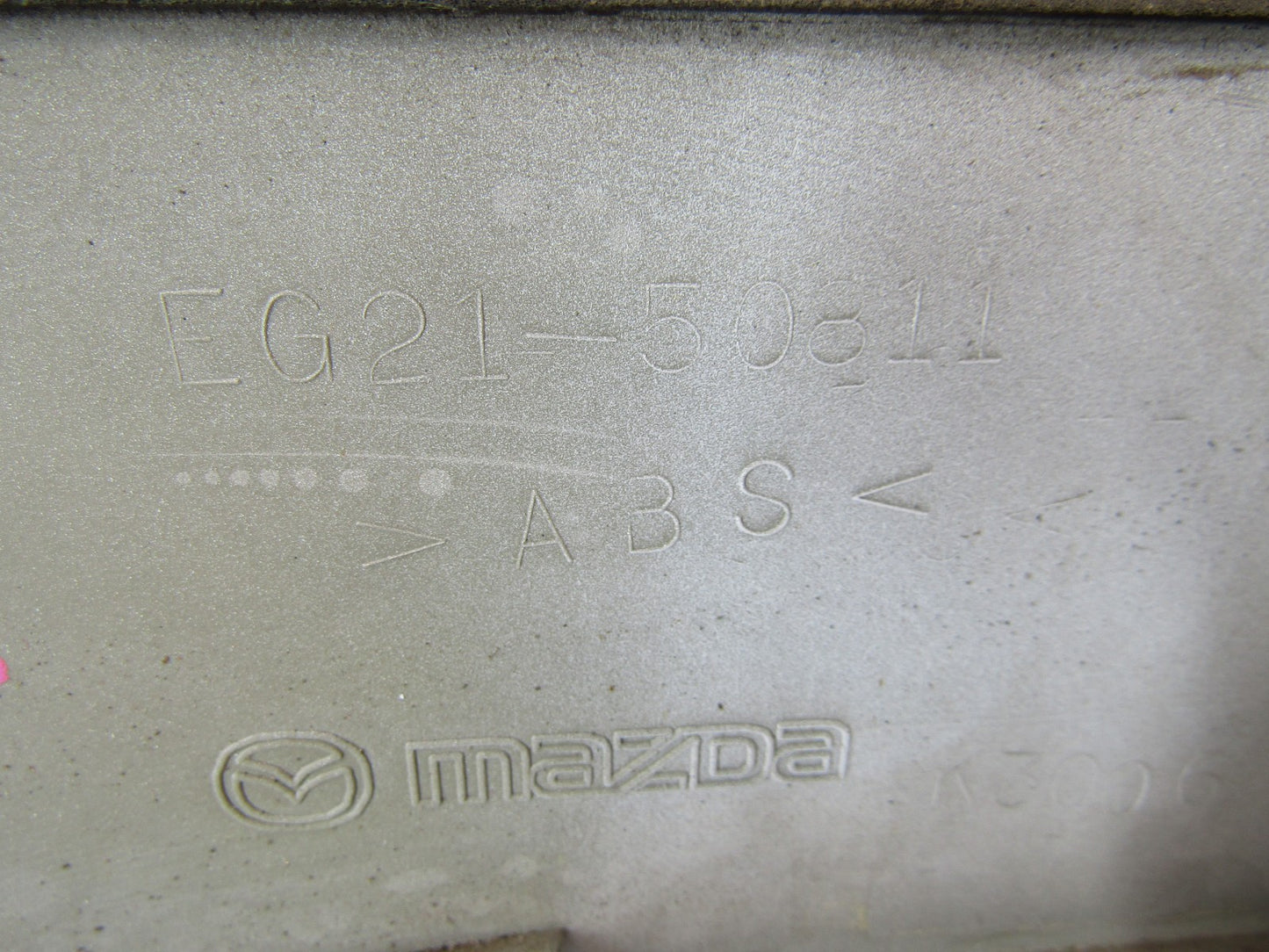 2007-2009 Mazda CX-7 Rear Liftgate Finish Panel Emblem Badge EG21-50811 Trim OEM