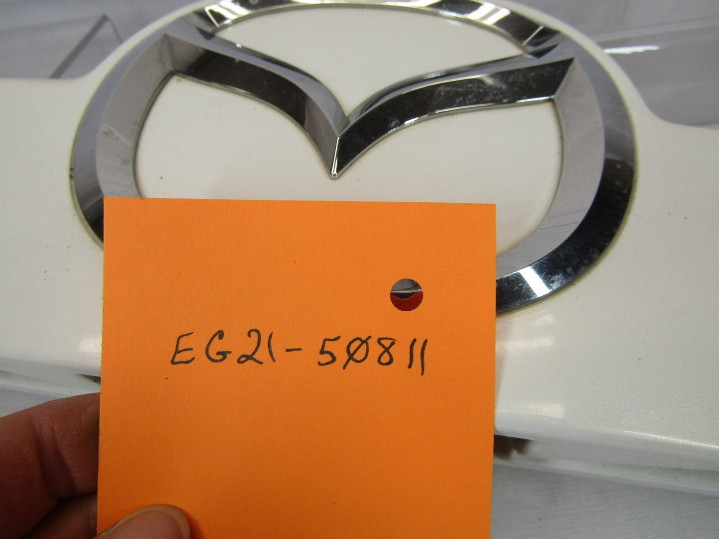 2007-2009 Mazda CX-7 Rear Liftgate Finish Panel Emblem Badge EG21-50811 Trim OEM