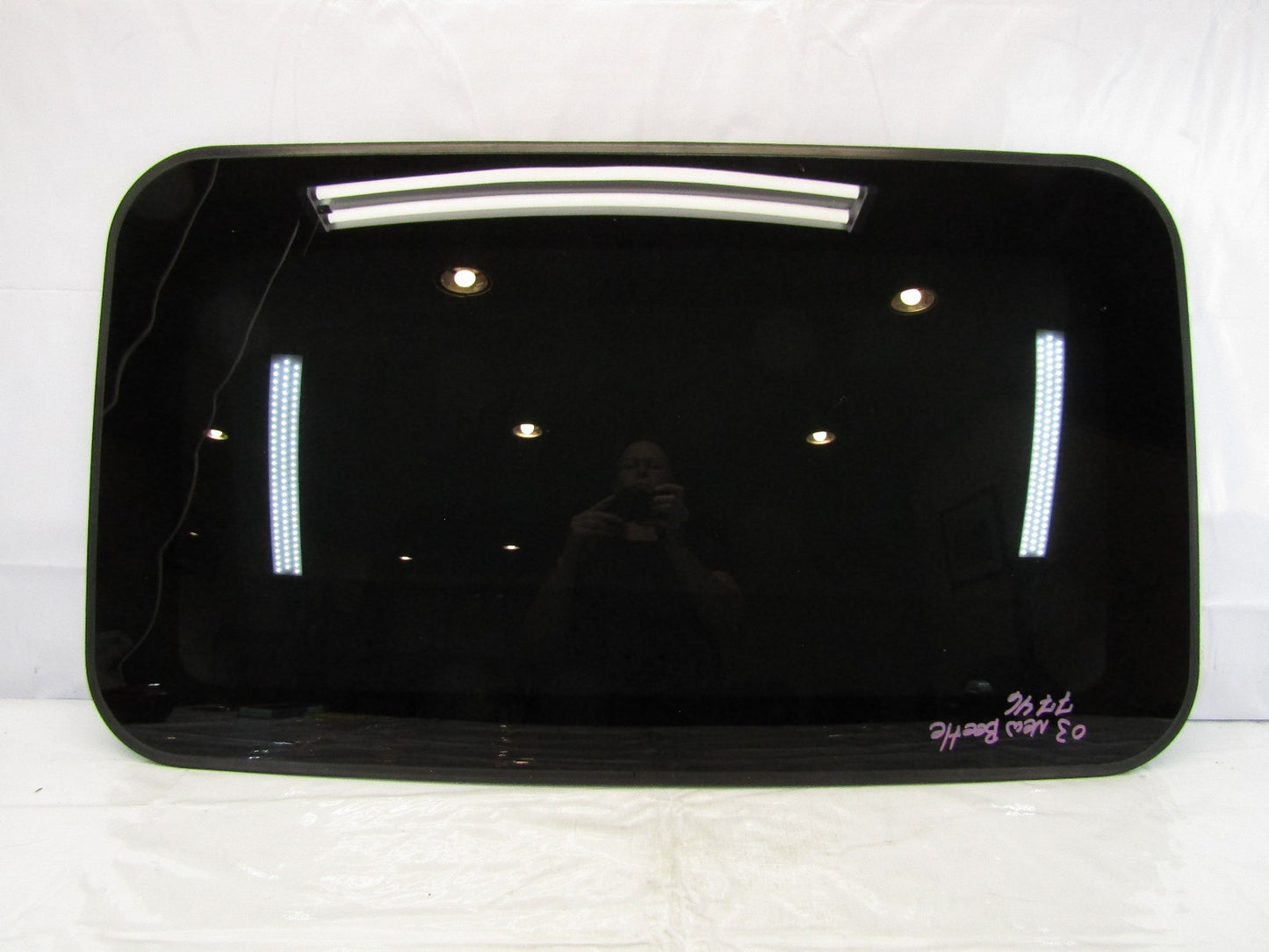 2003-2010 Volkswagen Beetle Roof Sunroof Window Glass 1C0-877-071-B OEM