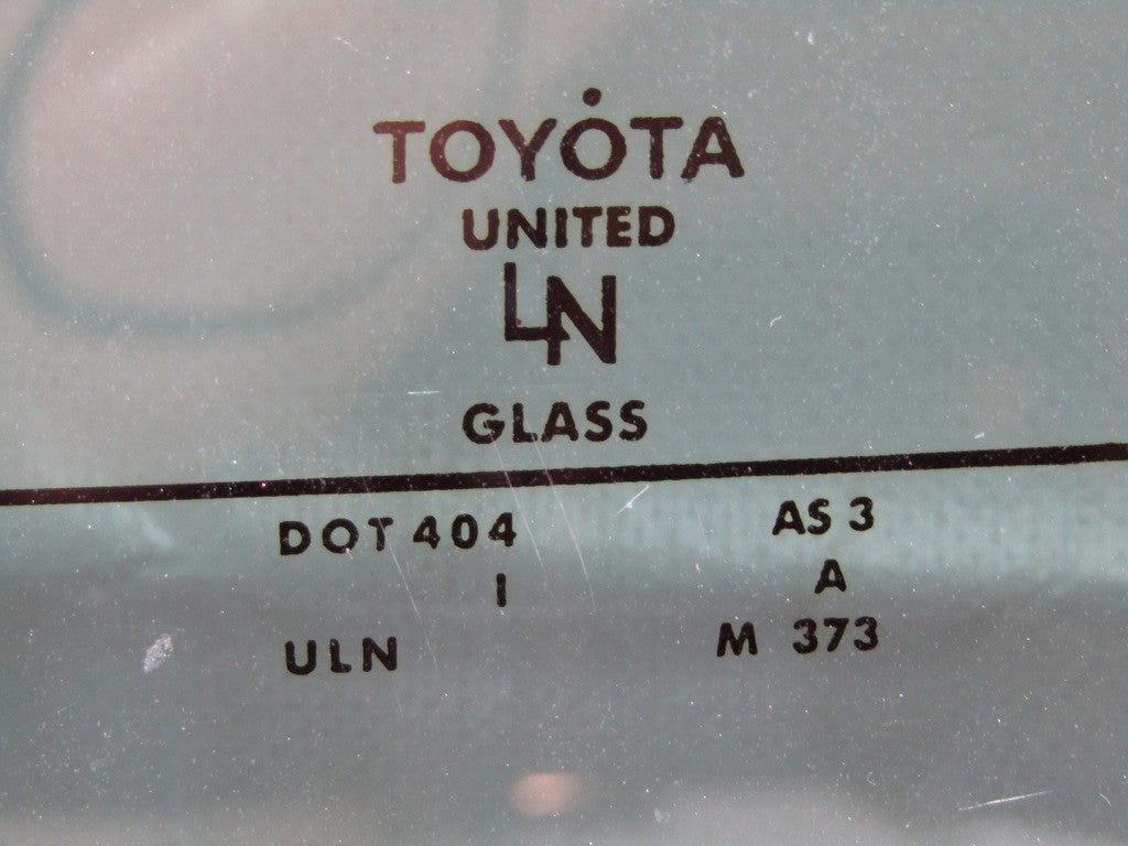 2001-2007 Toyota Sequoia Rear Hatch Tailgate Back Glass Window Tinted OEM