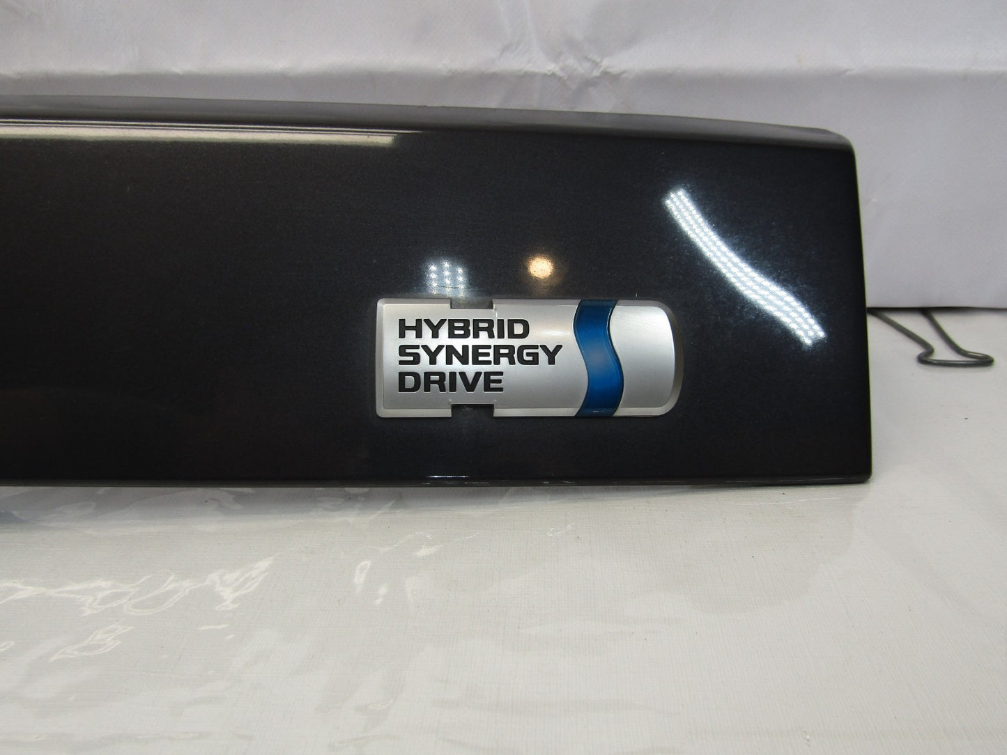 2010-2015 Toyota Prius Rear Garnish Trim Logo Emblem Badge Gray OEM