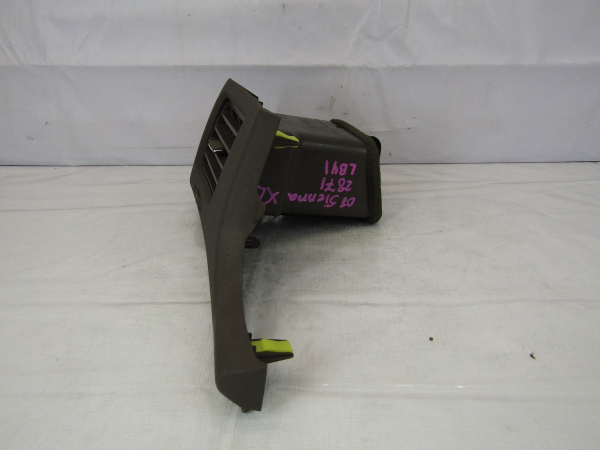 2004-2010 Toyota Sienna Side Dash AC Vent and Duct Brown OEM 55650-AE020-E0