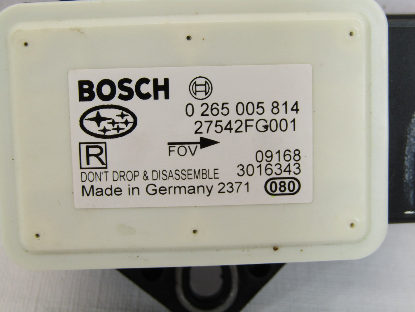 2008-2010 Subaru Impreza ABS Deceleration Yaw Sensor 27542FG001 OEM