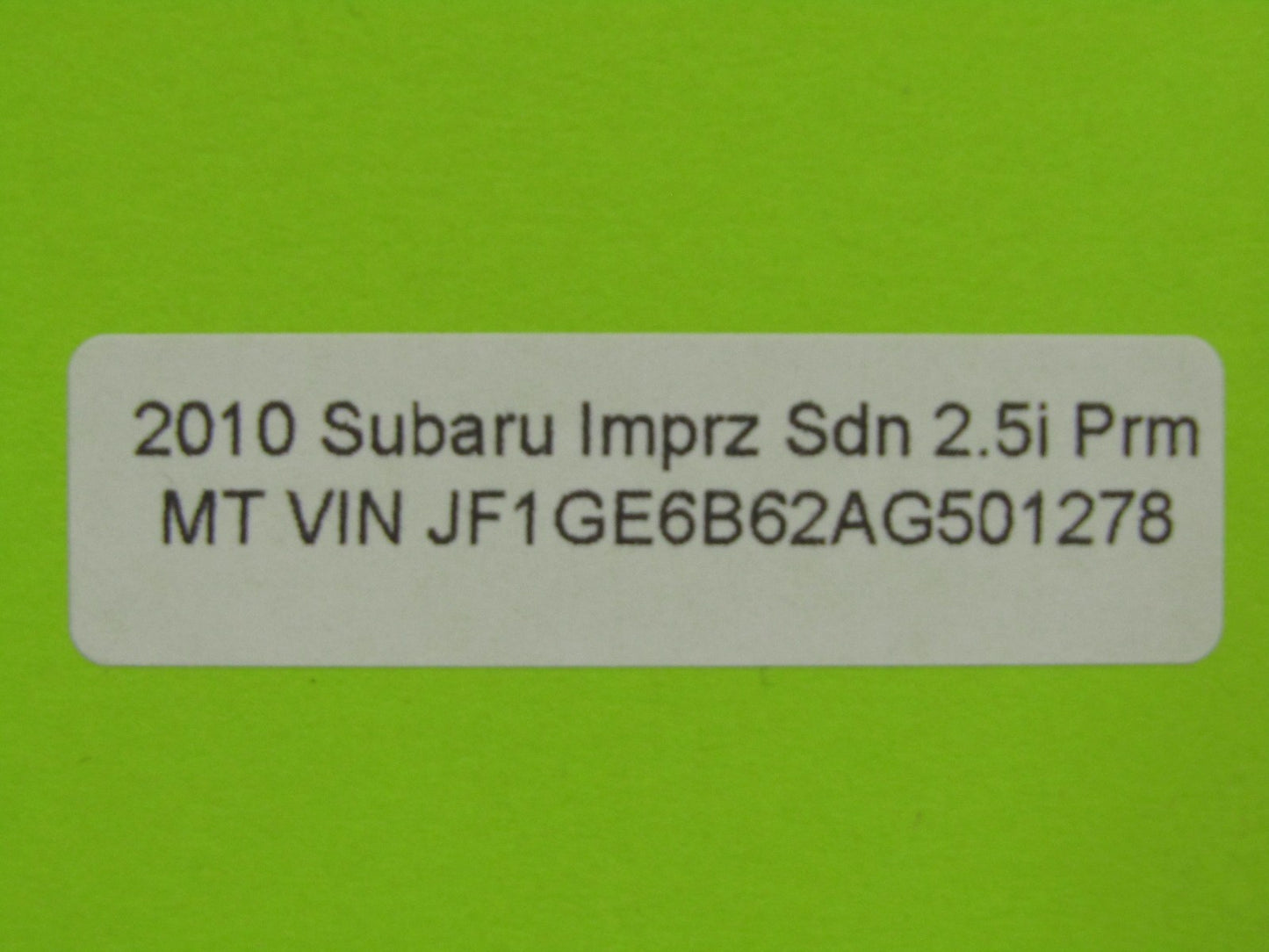 2008-2010 Subaru Impreza ABS Deceleration Yaw Sensor 27542FG001 OEM