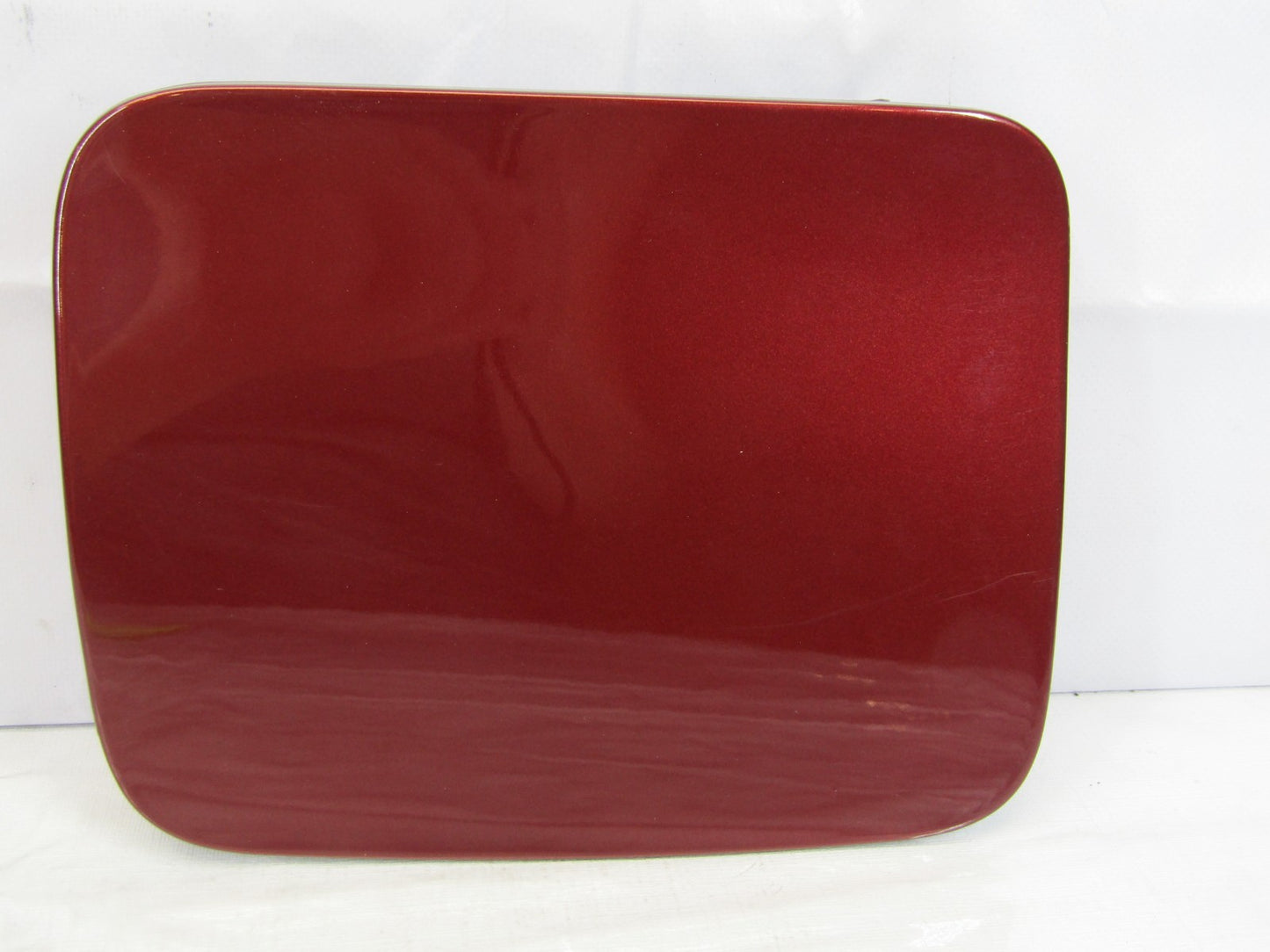 2008-2010 Subaru Impreza Sedan Fuel Gas Door Lid Red Pearl 57601FG0109P OEM