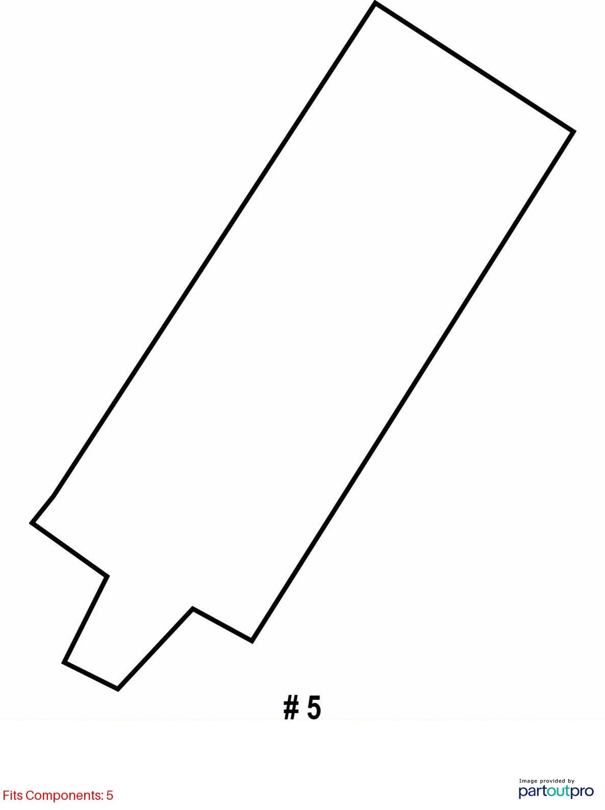 2008-2010 Subaru Impreza Glovebox Glove Box Damper Shock Absorber Compartment