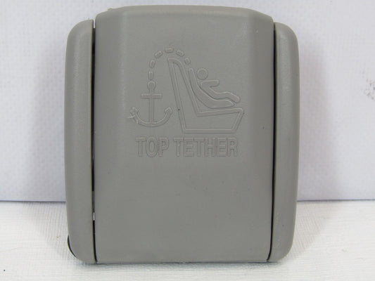 2003-2008 Subaru Forester Child Restraint Tether Anchor Plate Cap Gray OEM