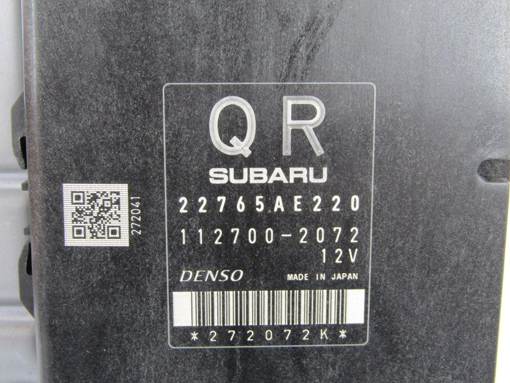 2014 Subaru Forester Engine Computer Control Module ECM 22765AE220 OEM