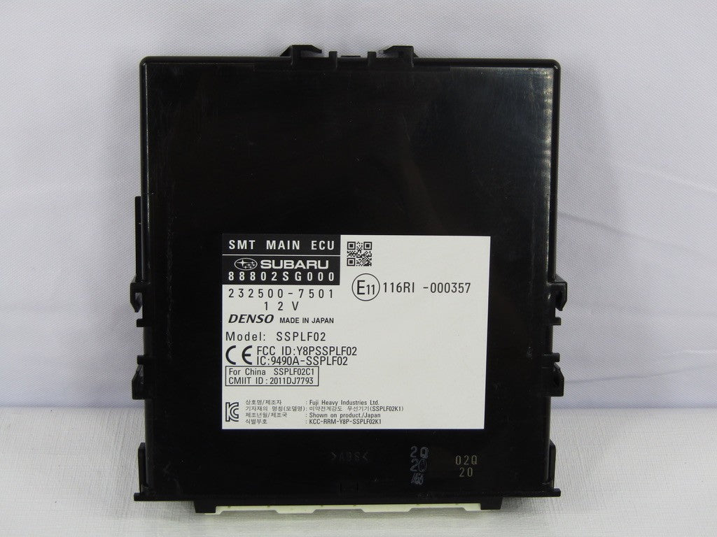 2014 Subaru Forester Keyless Access Control Unit Module 88802SG000 OEM