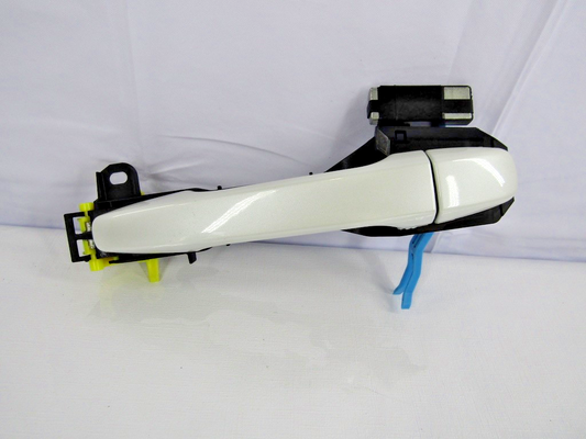 2014-2018 Subaru Forester Left Rear Door Handle Exterior White 37J OEM