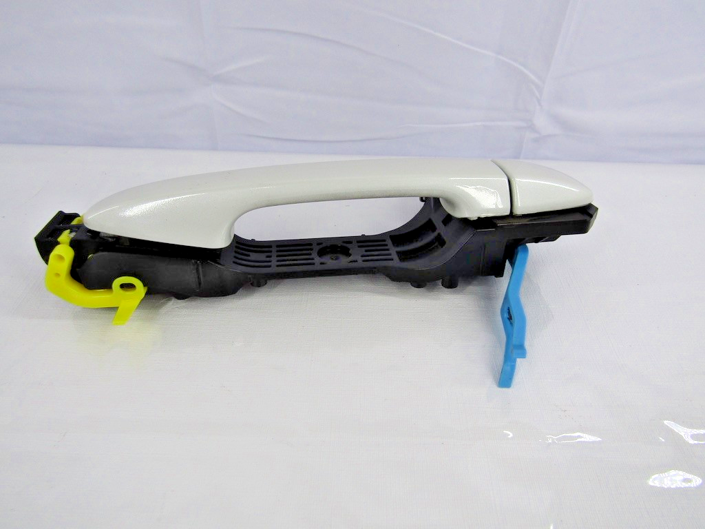 2014-2018 Subaru Forester Left Rear Door Handle Exterior White 37J OEM