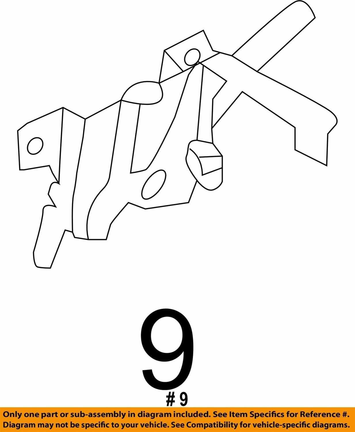 2014-2018 Subaru Forester Front Hood Lock Latch Release Assembly OEM