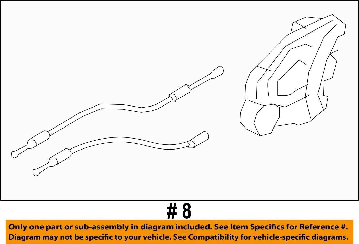 2014-2018 Subaru Forester Left Rear Door Latch Actuator 61035SG010 OEM
